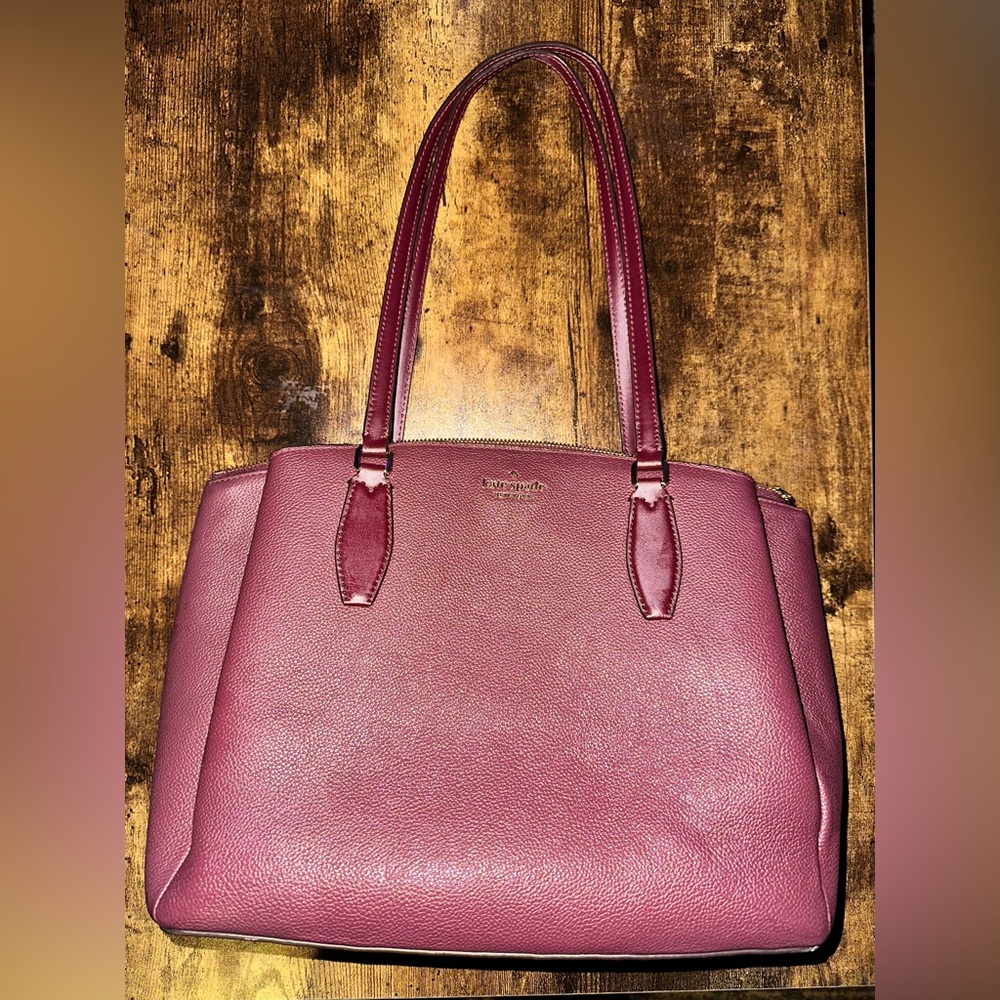Kate Spade Burgundy satchel